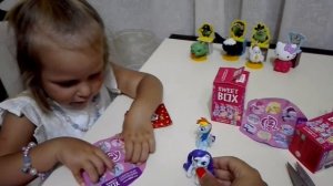My Little Pony Sweet Box Свит Боксы с Игрушками Май Литл Пони Unboxing Surprises