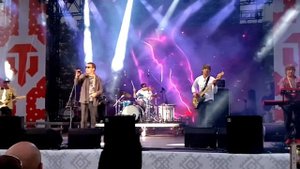 Танцы минус-Там за белой рекой .День танкиста в Минске 2018 год.