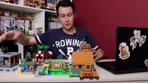 Реакция на набор LEGO Minecraft за 20000 рублей