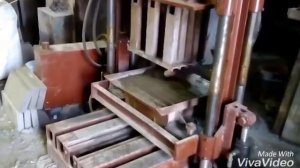 Вибропресс для производства бордюра тротуарного