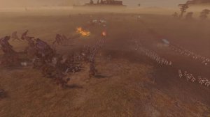 Total War  WARHAMMER II: The Empire getting slaughtered by Chaos