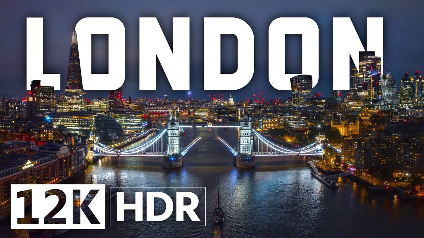 ЛОНДОН Презентация в формате HDR 12K Video Ultra HD Visuals with Dolby Vision (240 FPS) смотреть онлайн