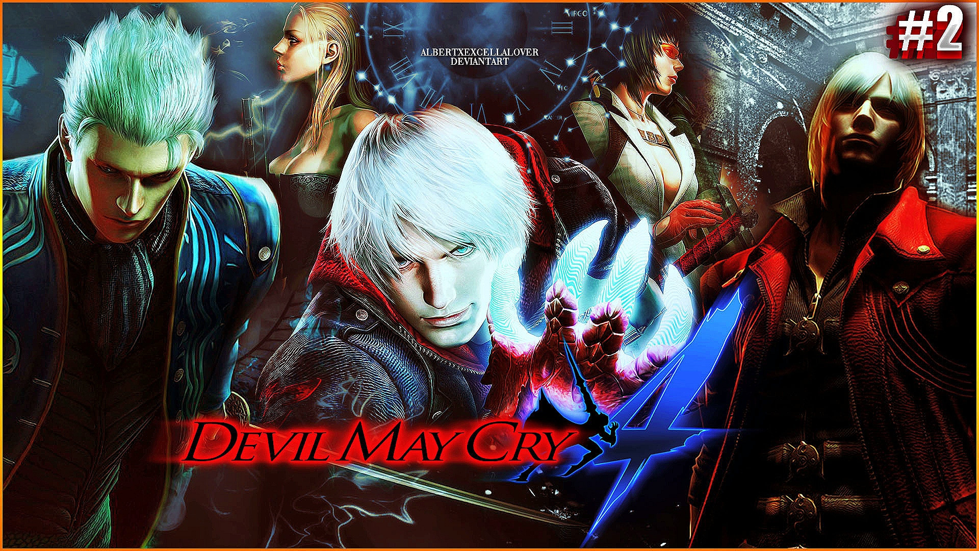 Devil May Cry 4 (DMC 4) Часть 2 ➤ Прохождение На Русском На ПК ➤ПРОДОЛЖЕНИЕ ИСТОРИИ ДАНТЕ И НЕРО