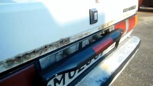 Рамка для номера с камерой, подсветкой, стопом...