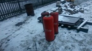 Как разрезать газовый баллон без воды (часть 5)