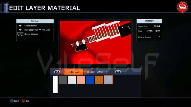 Gibson SG - Guitar - SPEED BUILD - Black Ops 3 Emblem Tutorial смотреть онлайн