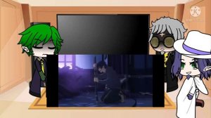 Past Blue Exorcists react to Rin Okumura | Реакция Синий Экзорцист из прошлого на Рина Окумуру