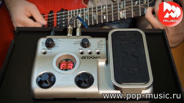 Гитарный процессор ZOOM G1XNEXT смотреть онлайн