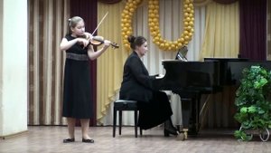 Горбатюк П.И. МБУ ДО ШИ "Лицей искусств" г.о.Тольятти Скрипка возраст.кат. первая 5 кл. 11 лет