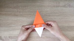 Origami paper bell   /   Оригами колокольчик из бумаги