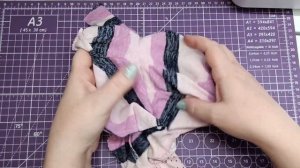 How to sew a jacket with lining for dolls 10-12'' Mia Rag Tilda Tutorial instruction❤️ Patterns