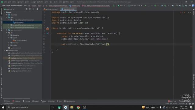 Android EditText text change listener example | Text Watcher Android Studio Kotlin | TextWatcher смотреть онлайн
