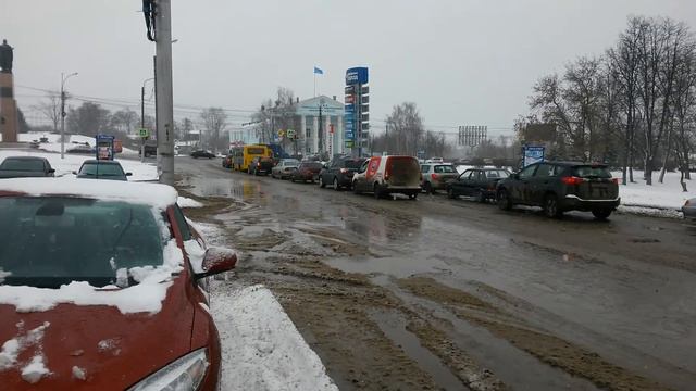 2014.03.18 - Иваново - Дорога возле Серебряного города смотреть онлайн