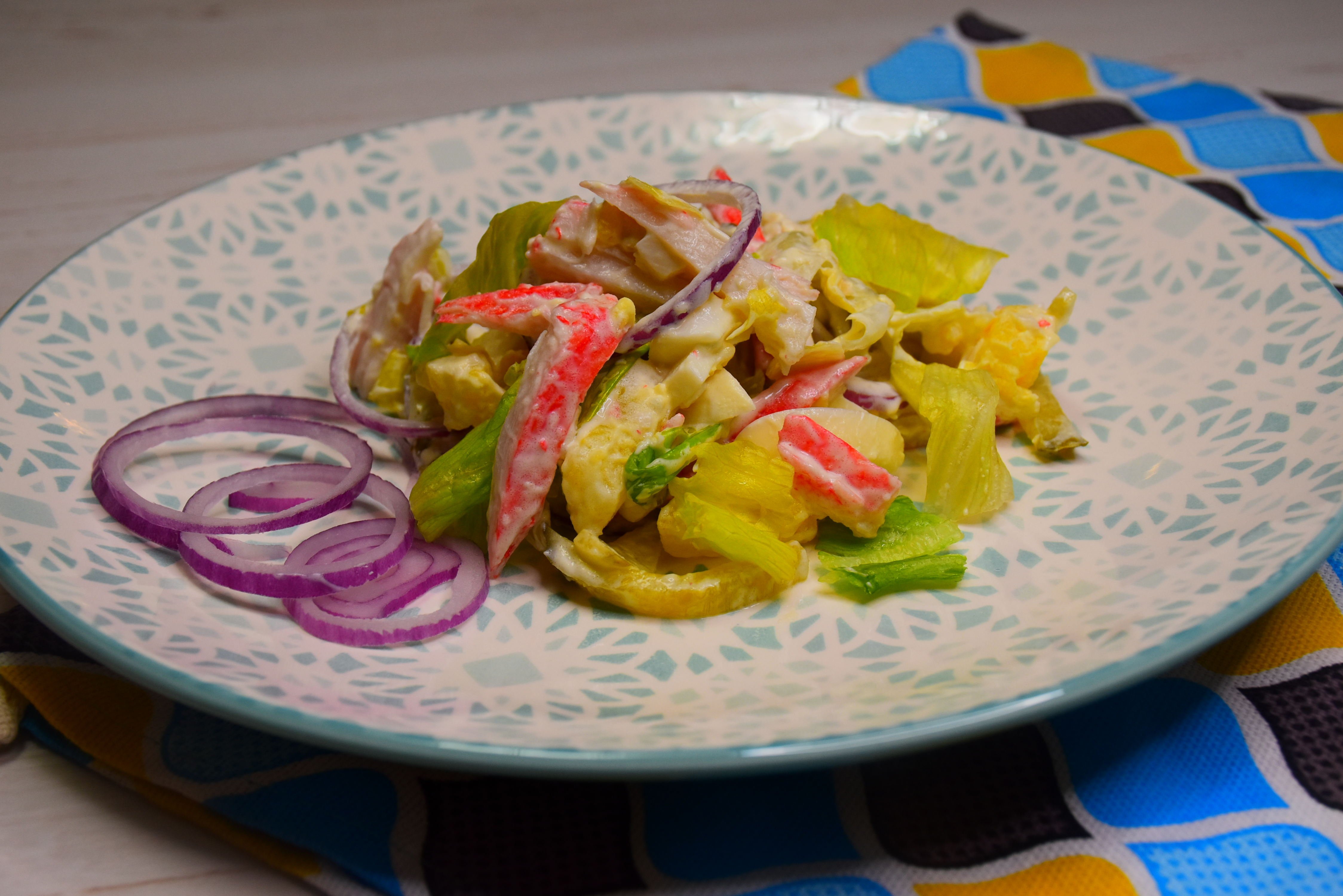 Праздничный салат - быстро и просто!