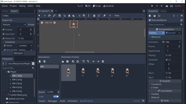 GODOT Engine  TUTORIAL Part #01:   Make Your First 2D PLATFORMER GAME with GODOT: Level & Player