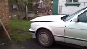 Новые амортизаторы капота на BMW E34