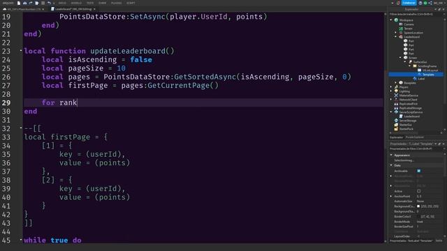 Como criar uma LEADERBOARD simples! (OrderedDataStore) - ROBLOX STUDIO смотреть онлайн