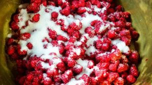 Варенье из малины с минимумом сахара