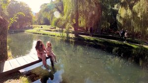 Форелевое хозяйство в Крымском природном заповеднике. Алушта.