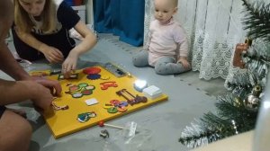 Бизиборд своими руками за 6 минут