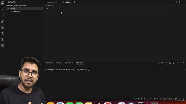 Node.js Tutorial for Beginners: Learn Node in 10 Min | Backend Development with @HelloWorldbyprince