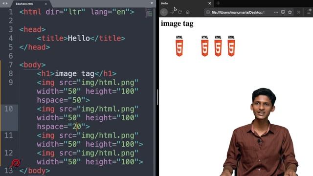Image Tag | HTML Basics for beginners | web designing | Part-11 | Safeonnet