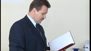 2002.02.05  Мегион  Вручение сертификатов на получение именных стипендий студентам