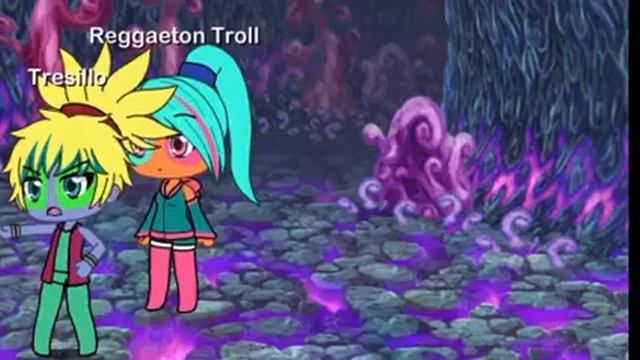 Branch meets the k pop and reggaeton trolls (gacha life) part 2 (dance off!) смотреть онлайн