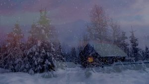 Перед сном, зимним вечером, слушай Слово Божье | Падающий снег и легкая фоновая музыка | Relaxing