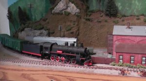 2-10-0 Russian Decapod (Паровоз Еа) - Model train 1:87 HO scale