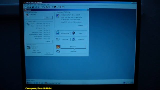 Compaq Evo N600c смотреть онлайн