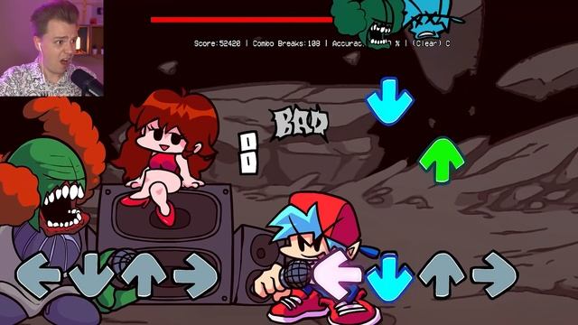 ТРИККИ, НО КЛОУНОМ ОКАЗАЛСЯ Я ► Friday Night Funkin Просто Никита смотреть онлайн