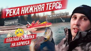 ПЛАТНАЯ РЫБАЛКА на ХАРИУСА- и такое бывает | НИЖНЯЯ ТЕРСЬ | SOLAR-470 | В ТАЙГЕ