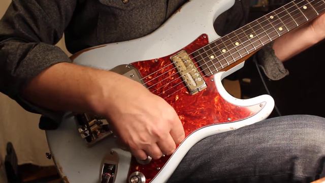 Waterslide Guitars Sonic Blue Coodercaster w/Mojo Lap Steel+Gold Foil Pickups Duesenberg Multibende смотреть онлайн