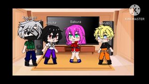 time 7 mais a Hinata reagindo aos pets do Naruto 1/2