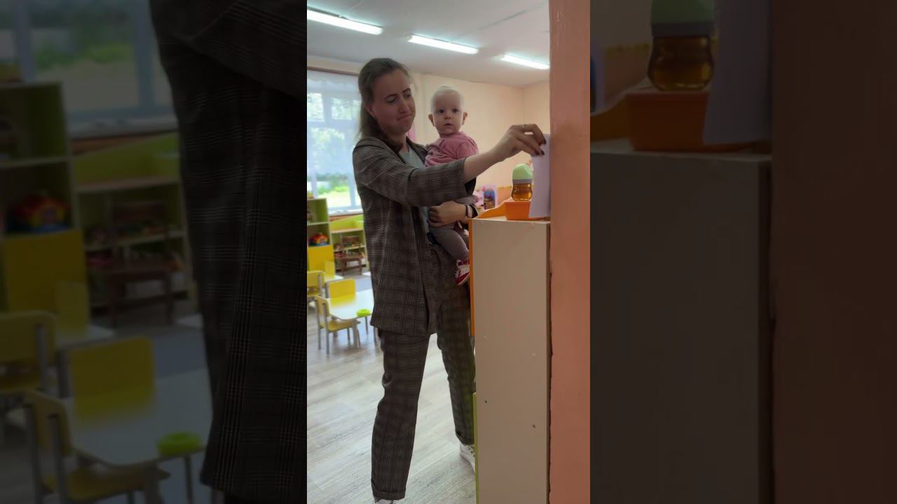 Первый поход в садик! #декрет #буднимамы #принцессаксения #дочка #папинадочка
