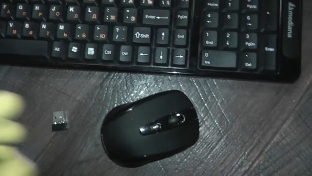 Как подключить беспроводные мышь и клавиатуру к компьютеру/Connection of the keyboard and mouse