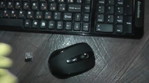 Как подключить беспроводные мышь и клавиатуру к компьютеру/Connection of the keyboard and mouse