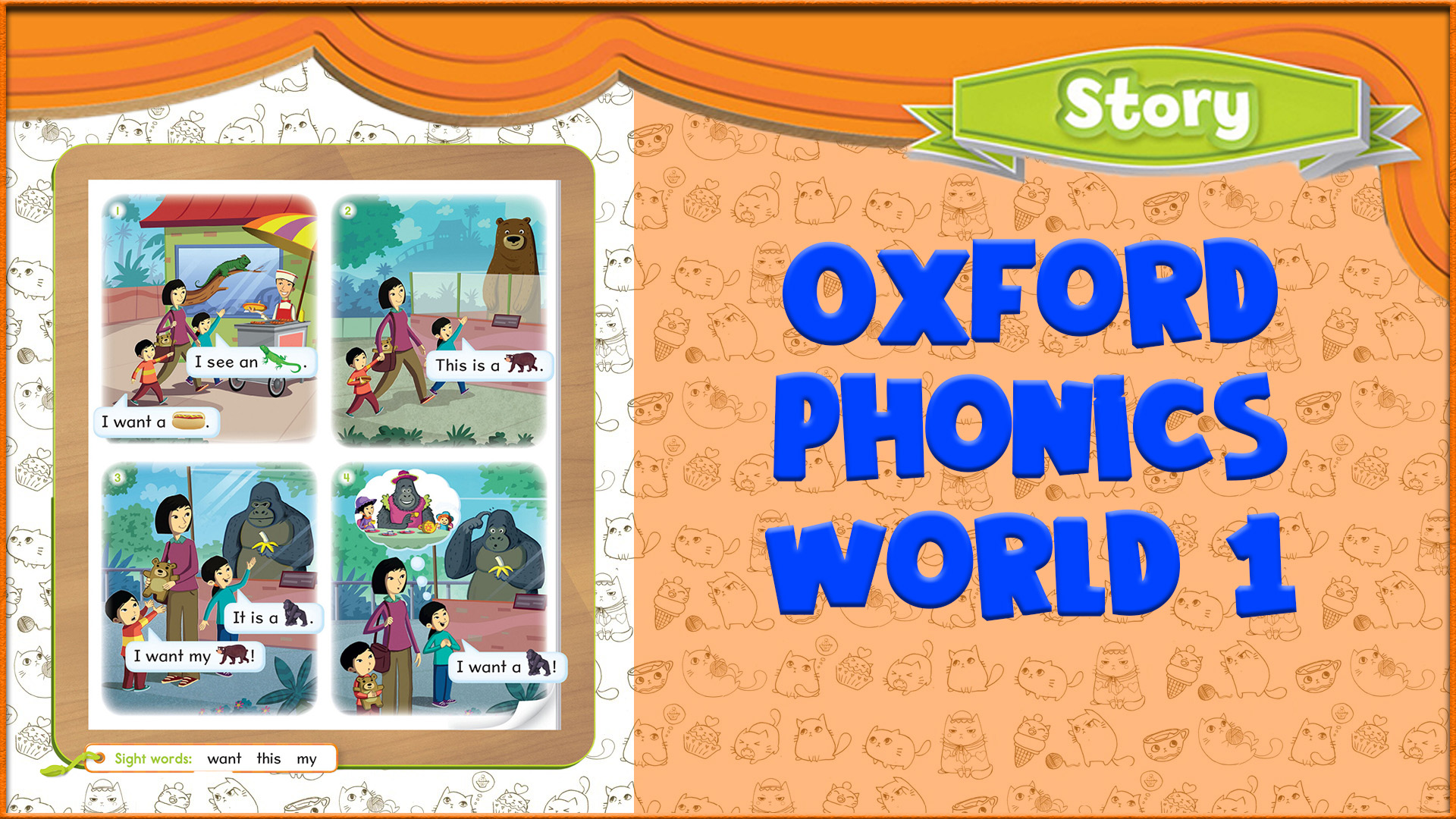 Story | Unit 3 | Oxford Phonics World 1 - The Alphabet. #13