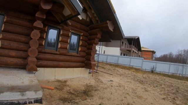 Деревянный дом канадской рубки (часть 1) смотреть онлайн