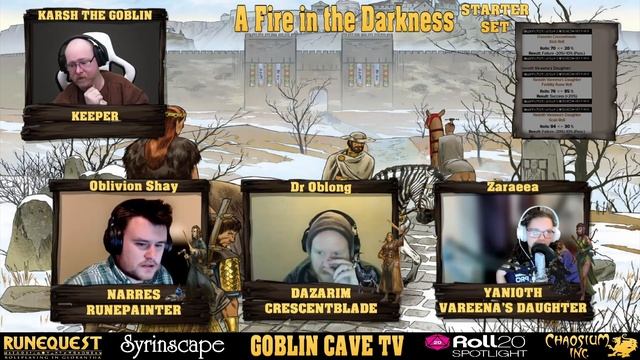 A Fire in the Darkness - Prelude - RuneQuest Starter Set смотреть онлайн