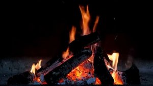 Звук костра и сверчков, видео для релаксации и медитации 1 час 57 минут