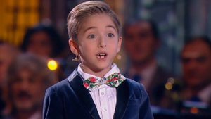 Данил Глыва и Глеб Богданович - "Слон и моська", И. Крылов // Синяя птица 2016