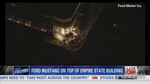 How'd a Ford Mustang get on the Empire State Building?