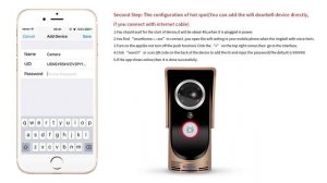 Видеозвонок Danmini WiFi Door Bell