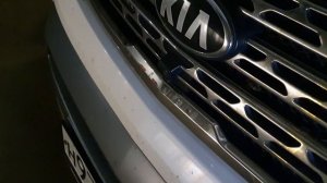 Работа вентилятора охлаждения на Kia Mohave