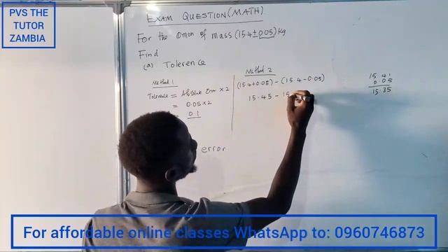 Tolerence, Absolute error & relative error | Errors | Mathematics #ecz смотреть онлайн