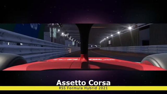 Assetto Corsa vs F1 2020 - Monaco Grand Prix Circuit - Ferrari SF21 смотреть онлайн