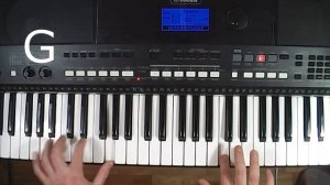 "Возле дома твоего" Как играть на piano Сектор газа