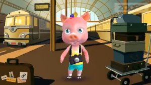 В нашем поросятнике светло)))